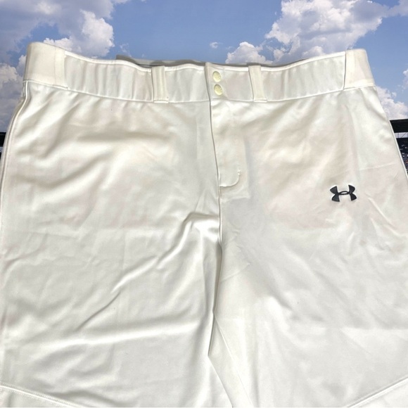 UNDER Armour New with Tags Lead Off White Relaxed Baseball Pants Size 2XL - Picture 3 of 14